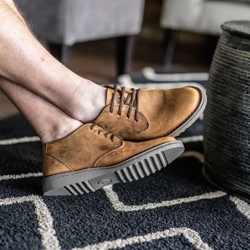 Soles - Oringo Wedge Sole Brown Jim Green Footwear