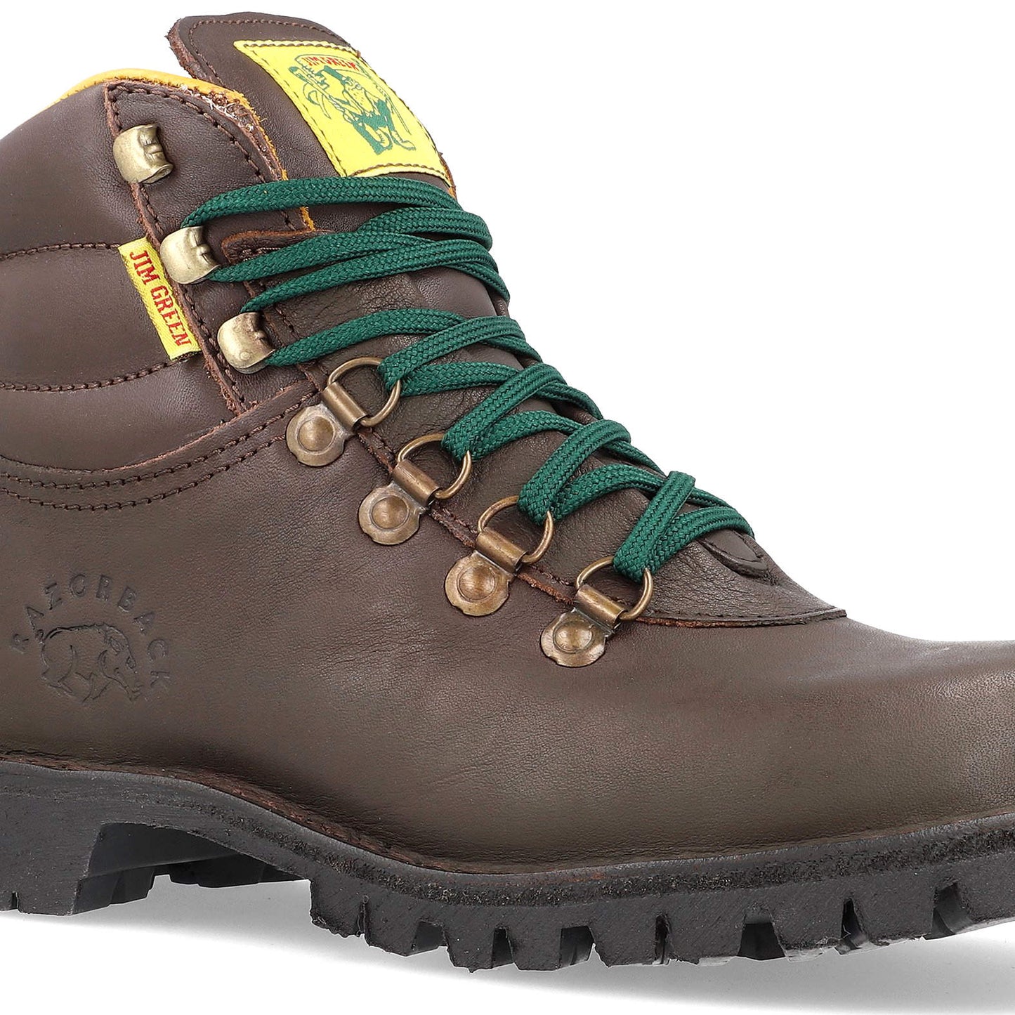 Razorback Steel Toe - Brown Jim Green Footwear