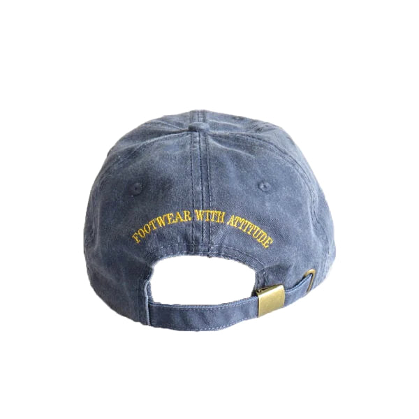 Base Cap Twill - Navy Washed Jim Green Footwear 