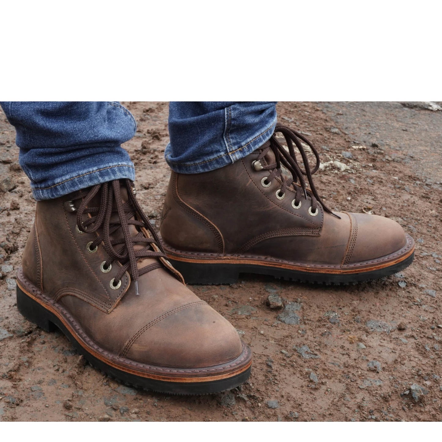 719 - Bronco Jim Green Footwear 